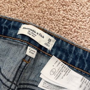 Abercrombie Curve Love Skinny High Rise Jeans